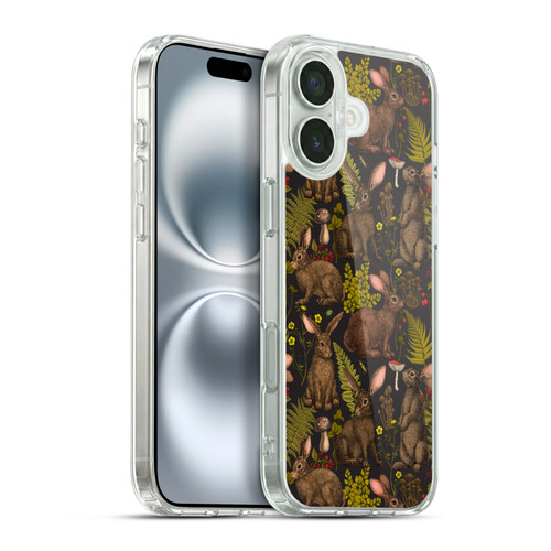 Katerina Kirilova Graphics Rabbits Soft Gel Case for Apple iPhone 16 Plus & MagSafe