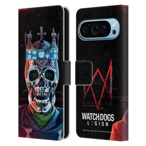 Watch Dogs Legion Key Art Ded Sec Leather Book Wallet Case Cover For Google Pixel 9 / Pixel 9 Pro