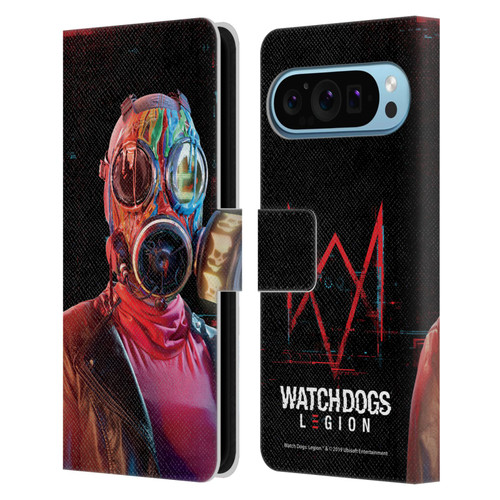 Watch Dogs Legion Key Art Lancaster Leather Book Wallet Case Cover For Google Pixel 9 / Pixel 9 Pro