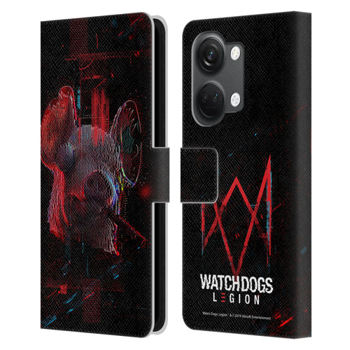 Watch Dogs Legion Key Art Pig Head Glitch Leather Book Wallet Case Cover For OnePlus Nord 3 5G