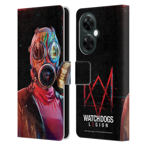 Watch Dogs Legion Key Art Alpha2zero Leather Book Wallet Case Cover For OnePlus Nord CE 3 Lite 5G