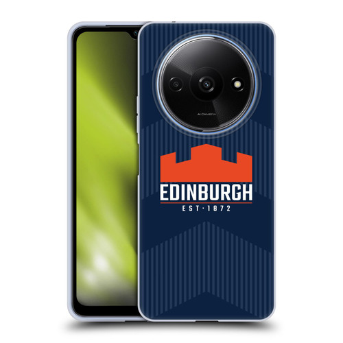 Edinburgh Rugby Graphics Lines Soft Gel Case for Xiaomi Redmi A3