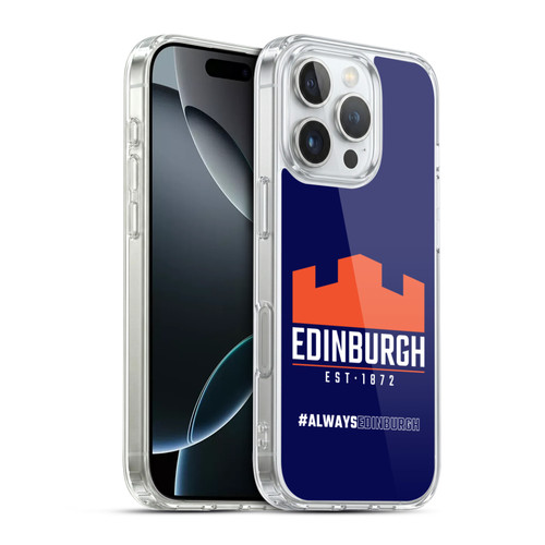 Edinburgh Rugby Logo 2 Always Edinburgh Soft Gel Case for Apple iPhone 16 Pro & MagSafe