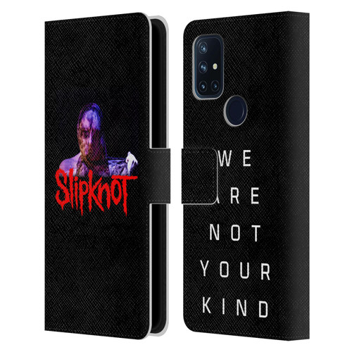 Slipknot We Are Not Your Kind Unsainted Leather Book Wallet Case Cover For OnePlus Nord N10 5G