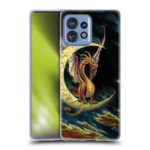 Myles Pinkney Mythical Moon Dragon Soft Gel Case for Motorola Moto Edge 40 Pro