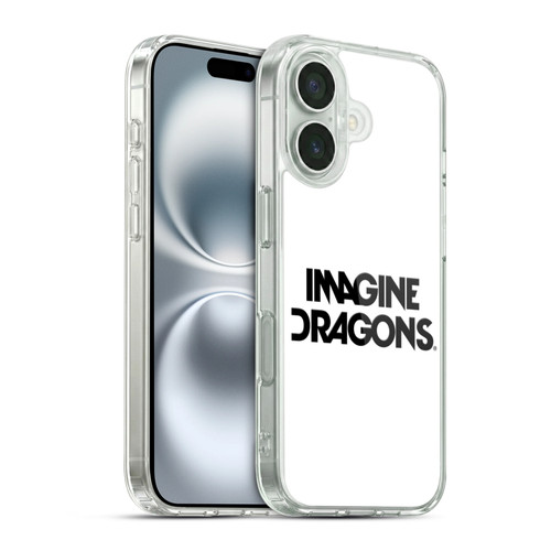 Imagine Dragons Key Art Logo Soft Gel Case for Apple iPhone 16 & MagSafe