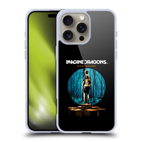 Imagine Dragons Key Art Night Visions Painted Soft Gel Case for Apple iPhone 16 Pro Max