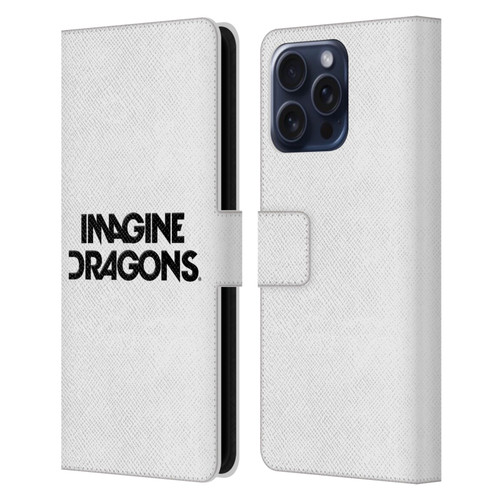 Imagine Dragons Key Art Logo Leather Book Wallet Case Cover For Apple iPhone 16 Pro Max