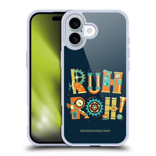 Scoob! Scooby-Doo Movie Graphics Ruh Boh Soft Gel Case for Apple iPhone 16