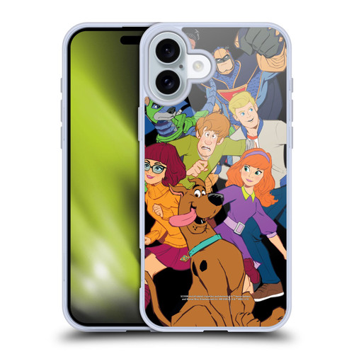 Scoob! Scooby-Doo Movie Graphics The Gang Soft Gel Case for Apple iPhone 16 Plus