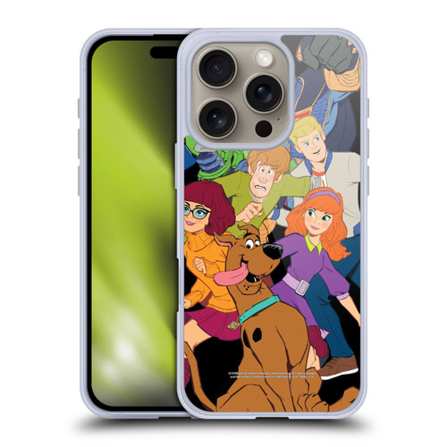 Scoob! Scooby-Doo Movie Graphics The Gang Soft Gel Case for Apple iPhone 16 Pro