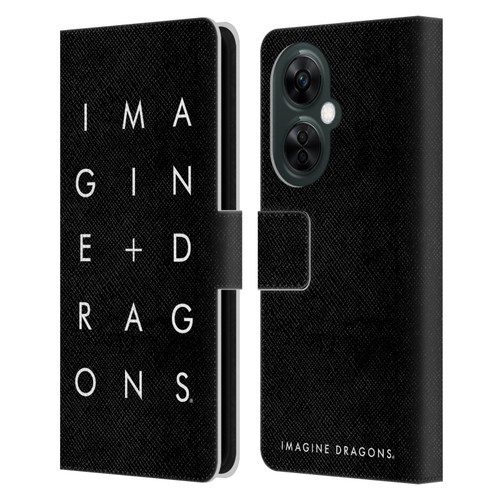 Imagine Dragons Key Art Stacked Logo Leather Book Wallet Case Cover For OnePlus Nord CE 3 Lite 5G