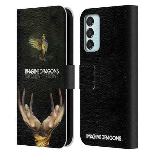 Imagine Dragons Key Art Smoke And Mirrors Leather Book Wallet Case Cover For Samsung Galaxy M15/F15 5G