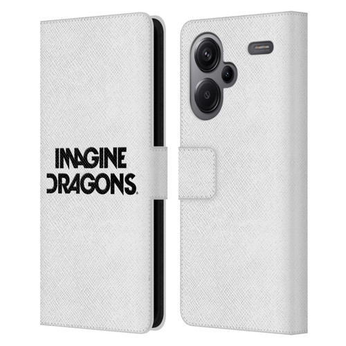 Imagine Dragons Key Art Logo Leather Book Wallet Case Cover For Xiaomi Redmi Note 13 Pro Plus 5G