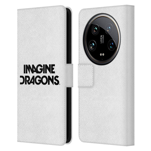Imagine Dragons Key Art Logo Leather Book Wallet Case Cover For Xiaomi 14 Ultra
