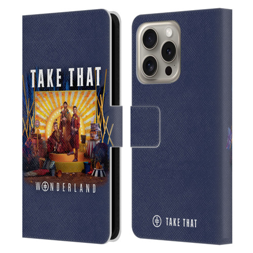Take That Wonderland Album Cover Leather Book Wallet Case Cover For Apple iPhone 16 Pro