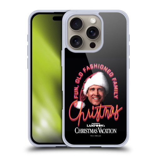 National Lampoon's Christmas Vacation Graphics Clark Griswold Soft Gel Case for Apple iPhone 16 Pro