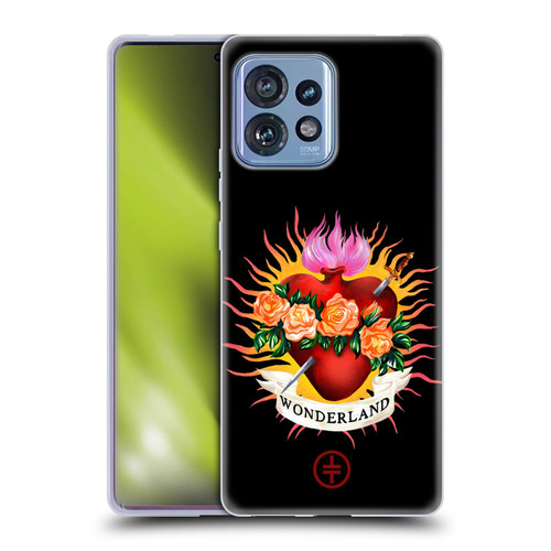 Take That Wonderland Heart Soft Gel Case for Motorola Moto Edge 40 Pro