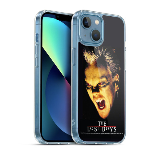 The Lost Boys Characters David Snarl Soft Gel Case for Apple iPhone 13 Mini & MagSafe