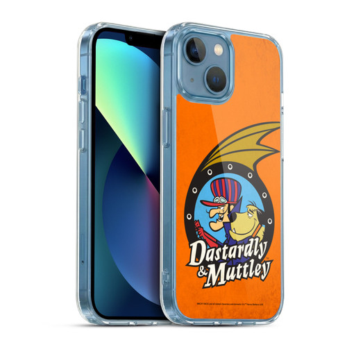 Wacky Races Classic Dastardly And Muttley 1 Soft Gel Case for Apple iPhone 13 Mini & MagSafe