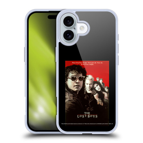 The Lost Boys Characters Poster Soft Gel Case for Apple iPhone 16