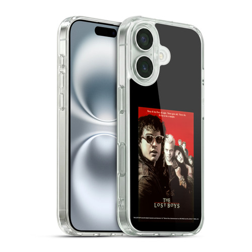 The Lost Boys Characters Poster Soft Gel Case for Apple iPhone 16 & MagSafe