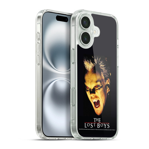 The Lost Boys Characters David Snarl Soft Gel Case for Apple iPhone 16 Plus & MagSafe