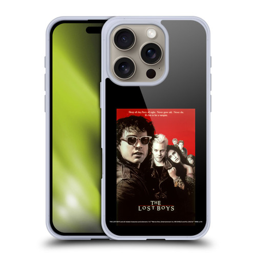 The Lost Boys Characters Poster Soft Gel Case for Apple iPhone 16 Pro