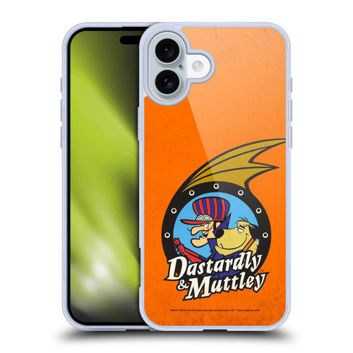 Wacky Races Classic Dastardly And Muttley 1 Soft Gel Case for Apple iPhone 16 Plus