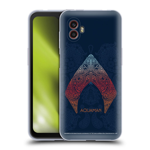 Aquaman Movie Logo Paisley Soft Gel Case for Samsung Galaxy Xcover6 Pro/Pro2