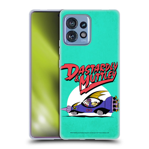 Wacky Races Classic Automobile Soft Gel Case for Motorola Moto Edge 40 Pro