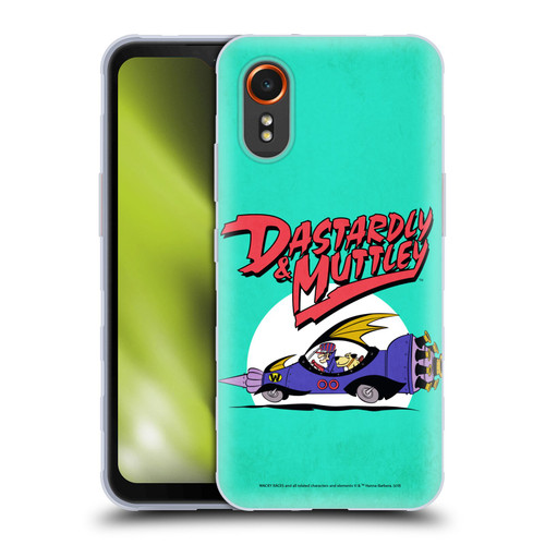 Wacky Races Classic Automobile Soft Gel Case for Samsung Galaxy Xcover7 5G
