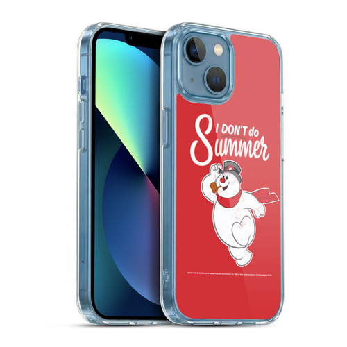 Frosty the Snowman Movie Key Art I Don't Do Summer Soft Gel Case for Apple iPhone 13 Mini & MagSafe