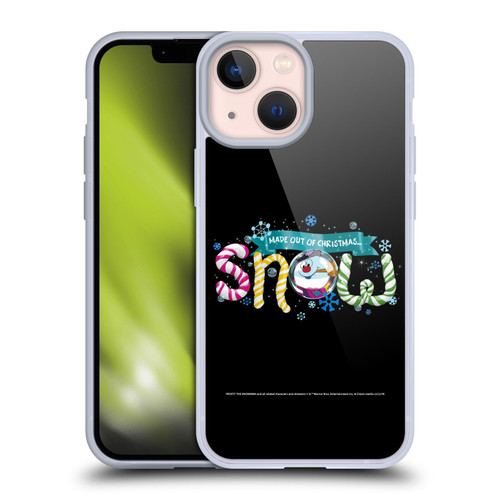 Frosty the Snowman Movie Key Art Snow Soft Gel Case for Apple iPhone 13 Mini