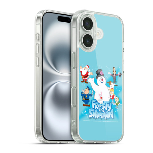 Frosty the Snowman Movie Key Art Group Soft Gel Case for Apple iPhone 16 & MagSafe