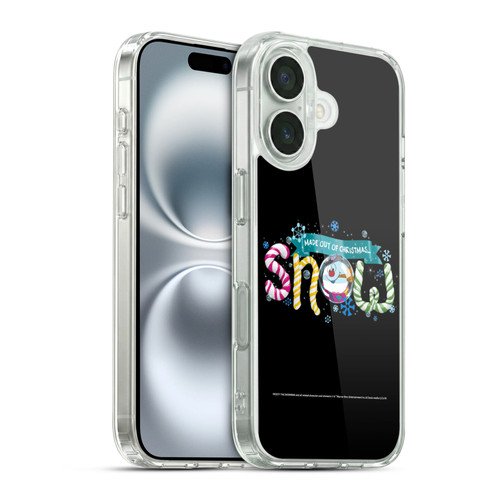 Frosty the Snowman Movie Key Art Snow Soft Gel Case for Apple iPhone 16 & MagSafe