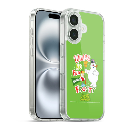 Frosty the Snowman Movie Key Art Winters Soft Gel Case for Apple iPhone 16 & MagSafe