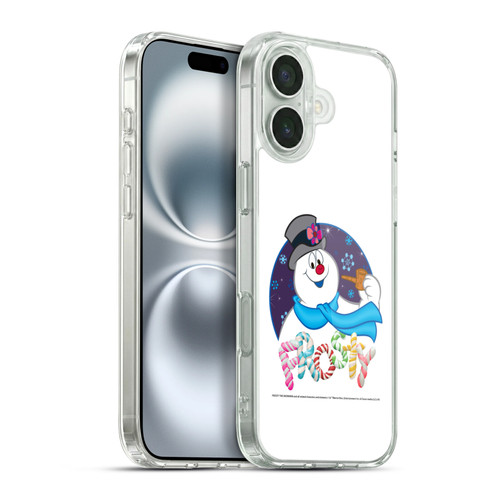 Frosty the Snowman Movie Key Art Frosty Soft Gel Case for Apple iPhone 16 Plus & MagSafe