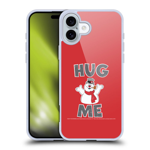 Frosty the Snowman Movie Key Art Hug Me Soft Gel Case for Apple iPhone 16 Plus
