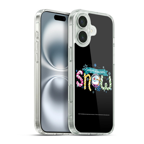 Frosty the Snowman Movie Key Art Snow Soft Gel Case for Apple iPhone 16 Plus & MagSafe