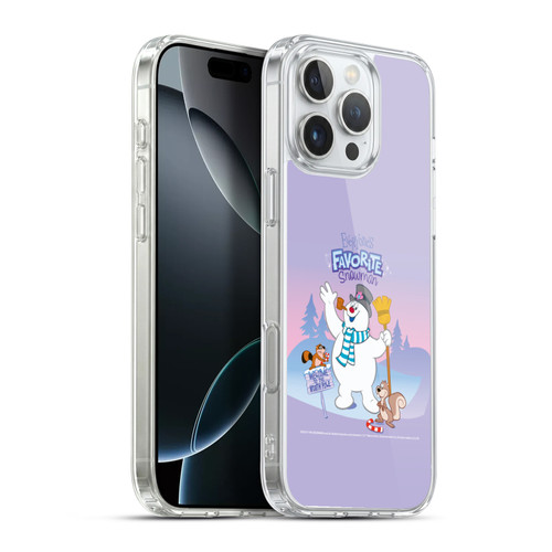 Frosty the Snowman Movie Key Art Favorite Snowman Soft Gel Case for Apple iPhone 16 Pro Max & MagSafe
