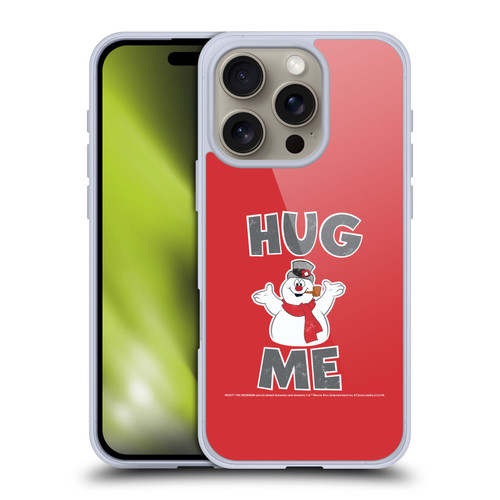 Frosty the Snowman Movie Key Art Hug Me Soft Gel Case for Apple iPhone 16 Pro