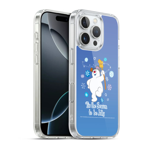 Frosty the Snowman Movie Key Art Season Soft Gel Case for Apple iPhone 16 Pro & MagSafe