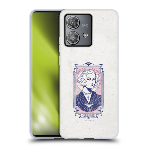 Fantastic Beasts The Crimes Of Grindelwald Art Nouveau Queenie Soft Gel Case for Motorola Edge 40 Neo 5G