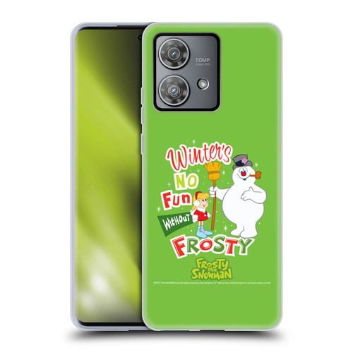 Frosty the Snowman Movie Key Art Winters Soft Gel Case for Motorola Edge 40 Neo 5G
