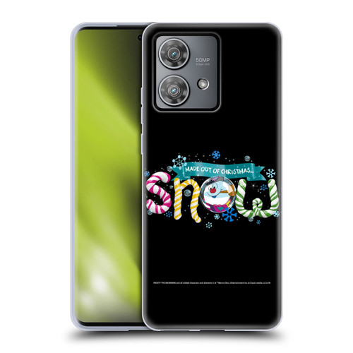 Frosty the Snowman Movie Key Art Snow Soft Gel Case for Motorola Edge 40 Neo 5G
