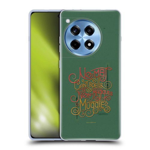 Fantastic Beasts The Crimes Of Grindelwald Art Nouveau Muggles Soft Gel Case for OPPO OnePlus Ace 3 5G