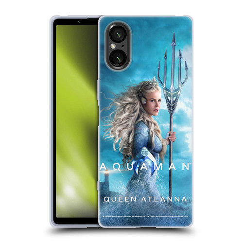 Aquaman Movie Posters Queen Atlanna Soft Gel Case for Sony Xperia 5 V 5G