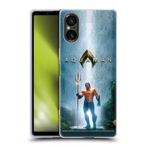 Aquaman Movie Posters Classic Costume Soft Gel Case for Sony Xperia 5 V 5G