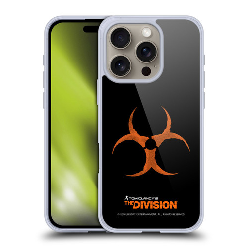 Tom Clancy's The Division Dark Zone Virus Soft Gel Case for Apple iPhone 16 Pro